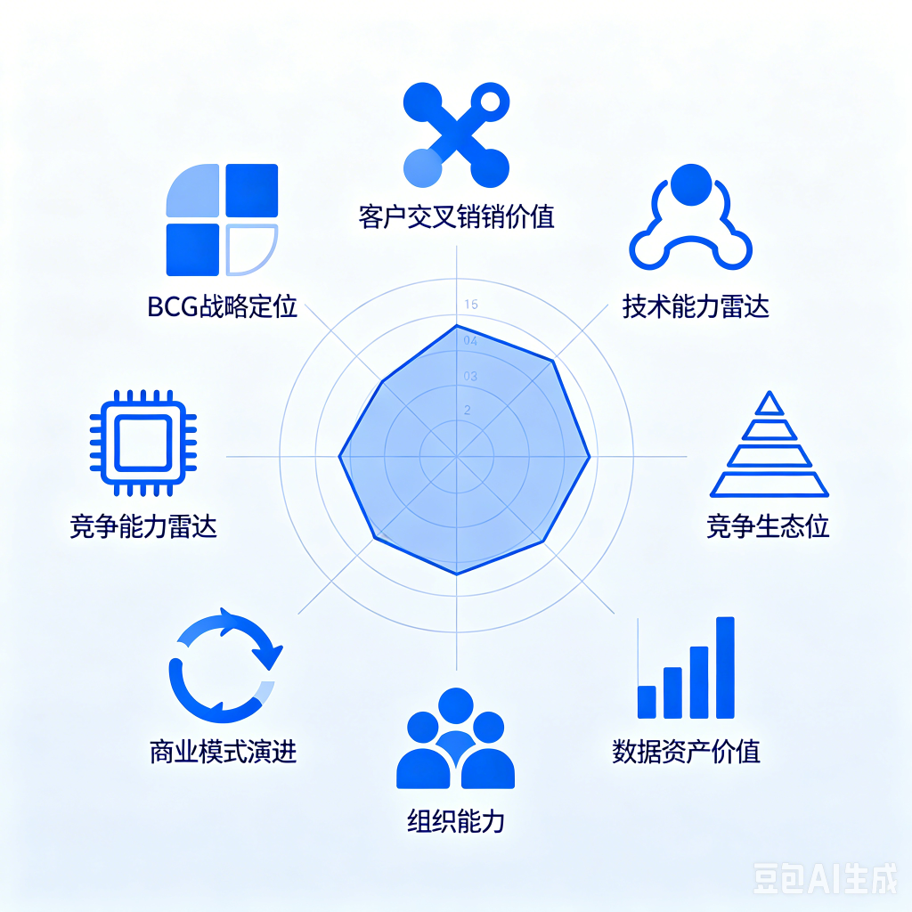 产品健康度七维度测评 图标