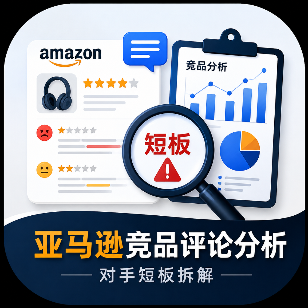 亚马逊竞品评论短板分析