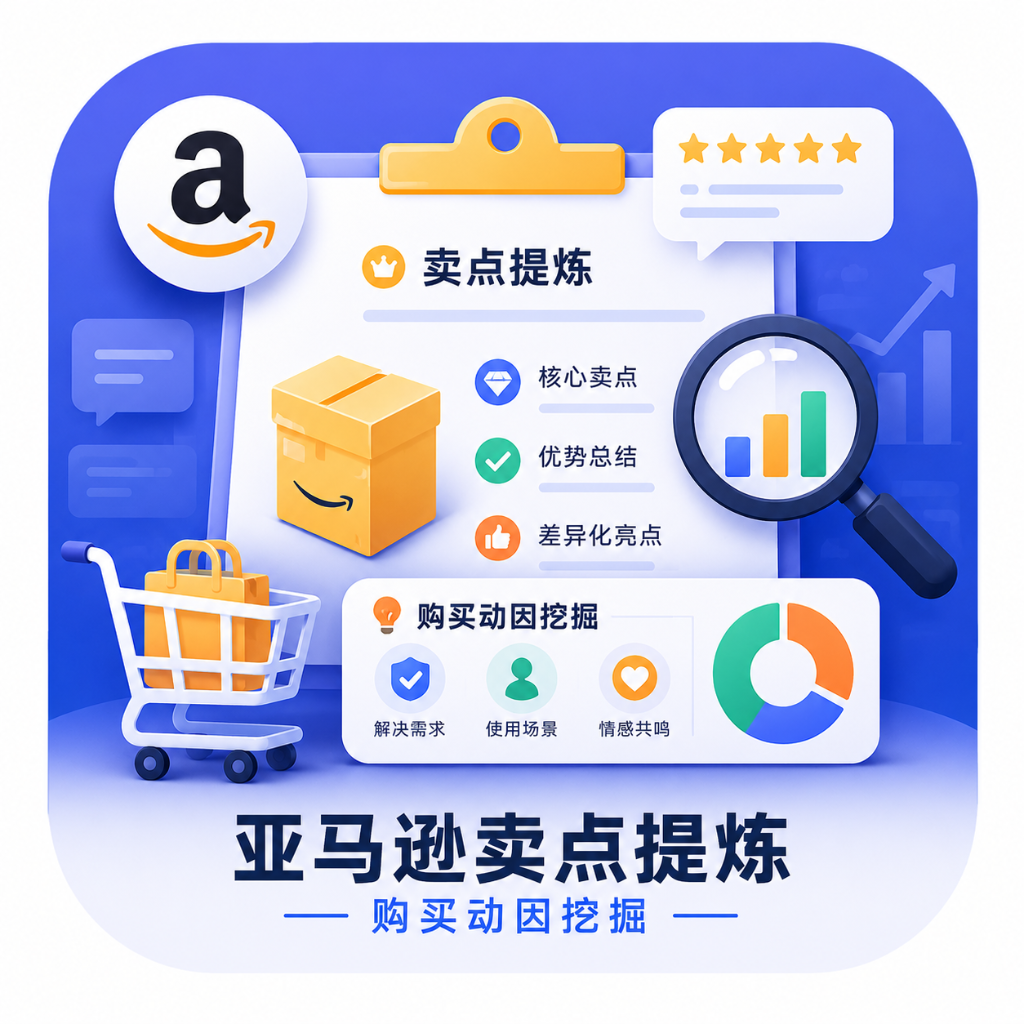亚马逊卖点提炼 · 购买动因挖掘